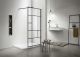 Душевая перегородка Aquatek Walk in AQ WIW Print 10020BL 100см чёрный