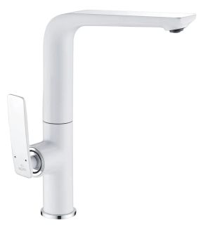 Смеситель для кухни Rose R2713F белый/хром