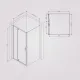 Душевой уголок AM.PM Gem W90G-404-9090-MT профиль серебристый 90х90 см