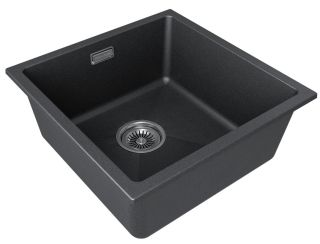 Мойка кухонная Paulmark Lumi LU45-BL чёрный