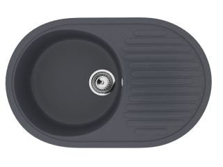 Кухонная мойка Ulgran Classic U-107-343 антрацит