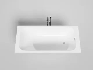 Ванна из искусственного камня Salini Orlanda S-Sense 102012GRF 180x80см RAL полностью