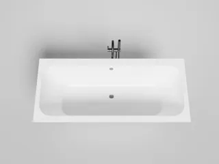 Ванна из искусственного камня Salini Orlanda Axis S-Stone 103222MRF 180x80см RAL полностью