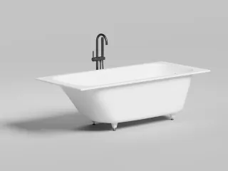 Ванна из искусственного камня Salini Orlanda Kit S-Stone 102122MRF 180x80см RAL полностью