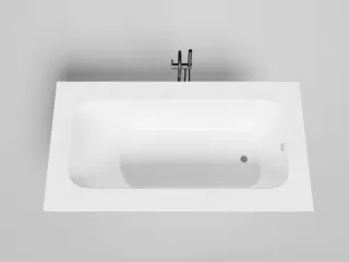 Ванна из искусственного камня Salini Orlanda Plus S-Stone 102024M 190x100см белый матовый