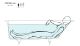 Ванна из искусственного камня Salini Ornella Kit S-Sense 102412M 180x80см белый матовый
