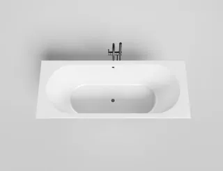 Ванна из искусственного камня Salini Ornella Axis S-Sense 104613MRF 170x70см RAL полностью