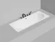 Ванна из искусственного камня Salini Ornella Axis S-Stone 104623MRH 170x70см RAL снаружи