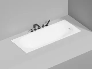 Ванна из искусственного камня Salini Ornella Kit S-Sense 102413G 170x70см белый глянцевый