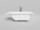Ванна из искусственного камня Salini Ornella Kit S-Sense 102414G 170x80см белый глянцевый