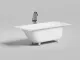 Ванна из искусственного камня Salini Ornella Kit S-Sense 102414M 170x80см белый матовый