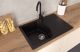 Кухонная мойка Florentina Паола 760 чёрный