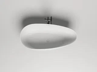 Ванна из искусственного камня Salini Paola In S-Sense 101611GRF 160x77см RAL полностью