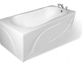 Экран боковой для ванны Эстет Лаура ФР-00000913 70см белый