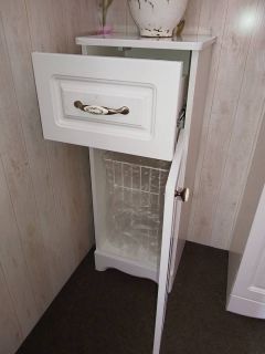 Тумба напольная Бриклаер Анна 4627125411465 левая 34 см белый