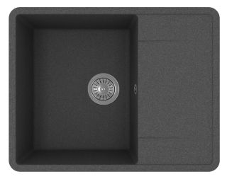 Кухонная мойка Florentina Пьемонт 650 чёрный