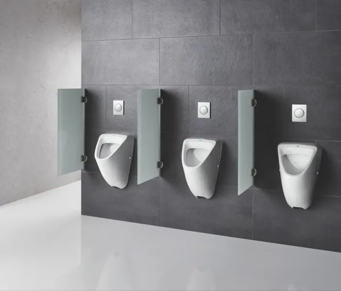 Писсуар подвесной Grohe Bau Ceramic 39438000 сенсорный альпин-белый