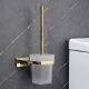 Настенный ёршик для унитаза Gappo G0710-3 золото