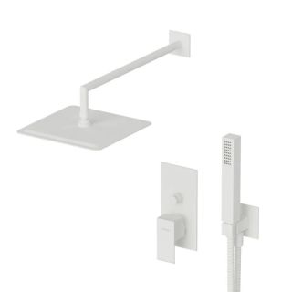 Душевая система Cezares PORTA-DSIPQ-30-BIO белый матовый