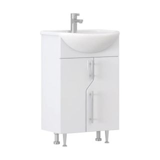 Тумба под раковину напольная Vigo Turin 225 55 см белый