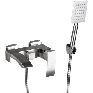 Смеситель для ванны и душа Frap F32803 сатин