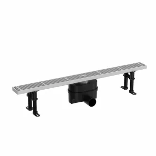 Душевой лоток Allen Brau Priority 9.50027.BN 55 см никель браш