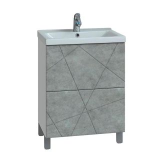 Тумба под раковину напольная Vigo Geometry 015 60 см бетон