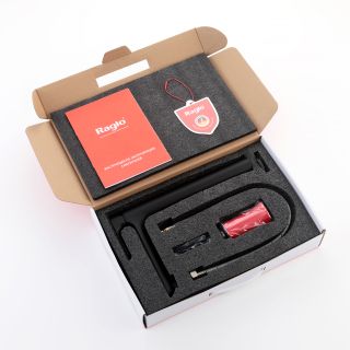 Высокий смеситель для раковины Raglo R03.15.06 чёрный