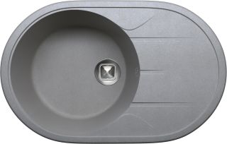 Мойка кухонная Tolero Classic R-116 серый 472922