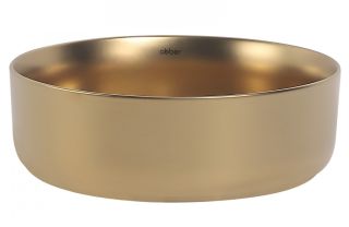 Раковина ABBER Bequem AC2108MMG 36см золото матовое