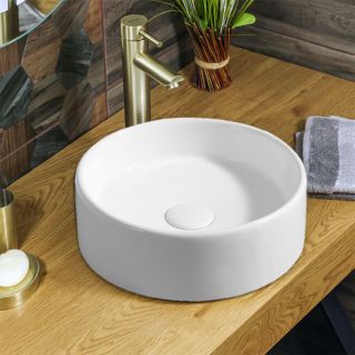 Раковина накладная Azario 45х45х12.5 фаянс (AZ4115)