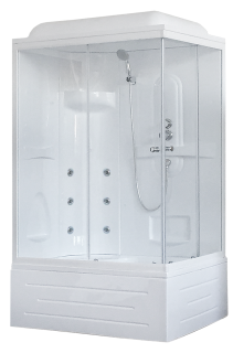 Душевая кабина Royal Bath BP левая стекло прозрачное 100x80см RB8100BP2-T-L