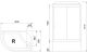 Душевая кабина Royal Bath BK правая стекло матовое 120x80см RB8120BK2-M-R