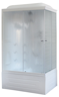 Душевая кабина Royal Bath BP левая стекло матовое 120x80см RB8120BP2-M-L
