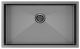 Мойка кухонная Paulmark Gerberg PM217444-GM воронёная сталь