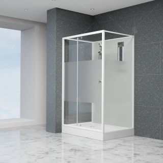 Душевая кабина RGW AN-207 411320788-95 80x80см белый