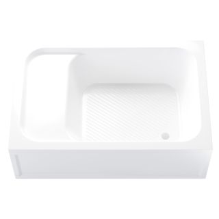 Душевой поддон прямоугольный RGW BC/L 16180692-91 с сиденьем 90x120см белый