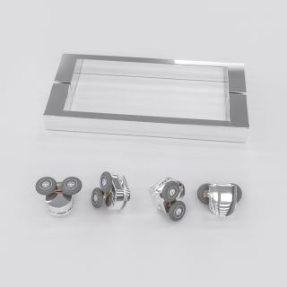 Душевой уголок RGW CL-48 (CL-14 + Z-050-1) 32094804-011 140x100см хром