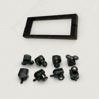 Душевой уголок RGW CL-48B (CL-14B + Z-050-1B) 32094802-014 120x100см чёрный