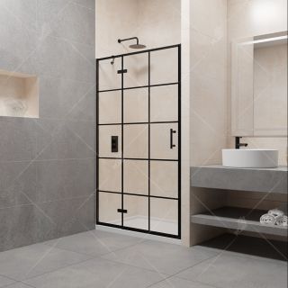 Душевая дверь RGW Passage PA-07B L 120x195см чёрный 41080712-84L