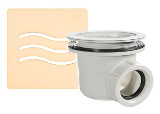 Сифон для душевого поддона RGW S-010-1 502411101-03 волна бежевый