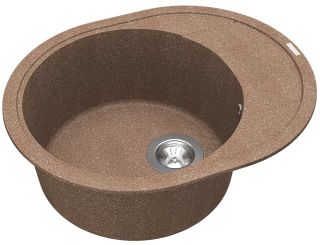 Кухонная мойка Florentina Родос 580 коричневый