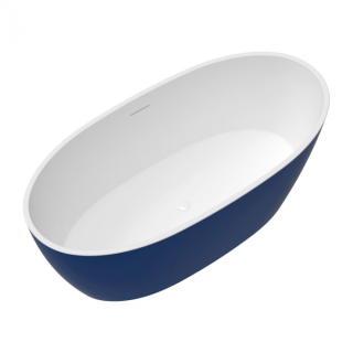 Ванна акриловая Delice Rondo DLR440104Bu 170х76 синяя матовая