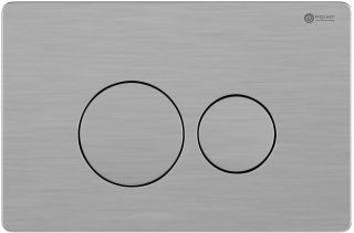 Клавиша смыва Point Виктория PN44061SB сталь брашированная