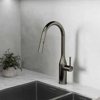 Смеситель для кухни Sancos Grand SC4002GG воронёная сталь