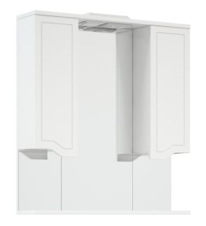 Зеркало-шкаф с подсветкой Corozo Мирра SD-00001516 75/С белый