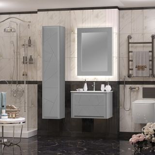 Пенал Луиджи  OPADIRIS цвет серый