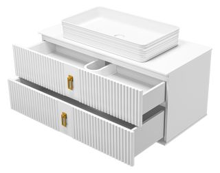 Подвесная тумба под раковину Brevita Sevilla SEV-09105-0102Я 105см белый