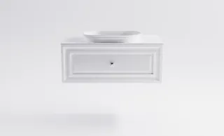 Тумба с раковиной Astra-Form Шарм 4631177713736 100 см белый матовый