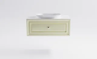 Тумба с раковиной Astra-Form Шарм 4631177713712 100 см бежевый матовый